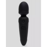 Черный мини-wand Sensation Rechargeable Mini Wand Vibrator - 10,1 см.